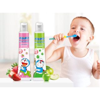 Toothpaste for children  ยาสีฟันสำหรับเด็ก กลิ่นผลไม้ ยาสีฟันปกป้องเหงือก ลดฟันผุbaby toothpaste kids toothpaste