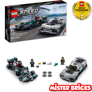 LEGO® Speed Champions Mercedes-AMG F1 W12 E Performance &amp; Mercedes-AMG Project One