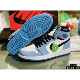 Nike Air Jordan 1 University Blue (size36-45)