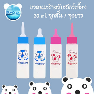 ขวดนมสัตว์เลี้ยง 30 ml  ขวดนมสัตว์ ขวดนมพกพา ขวดนมชูการ์ ขวดนมกระรอก ขวดนมลูกสัตว์ ขวดนมชูก้า หลอดป้อน ป้อนนม