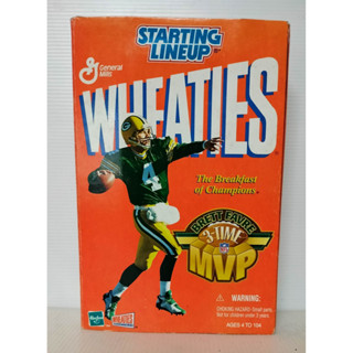 1999 Starting Lineup Wheaties Brett Favre Champions Collection Action Figure