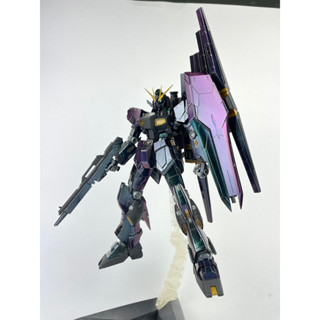 งานทำสี MG 1/100 NU Gundam Ver.ka [Polarized Coating Ver.]