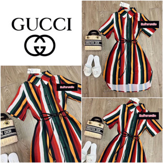 ชุดเดรส GUCCI DRESS WITH BELT