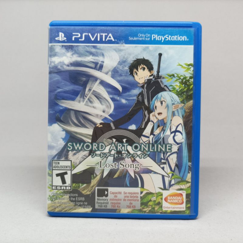 Sword Art Online : Lost Song PS Vita | แผ่นเกมเพลสเตชั่นวีต้า แท้ | Zone All | English