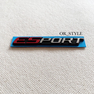 โลโก้ ESPORT TOYOTA ALTIS ขนาด 9.5x1.2cm