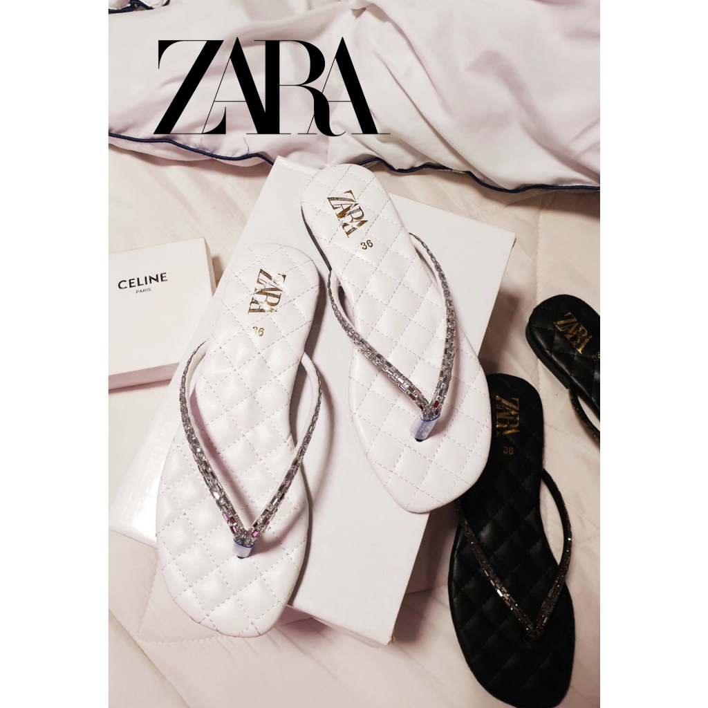 ❌พร้อมส่ง ส่งไว❌ รองเท้าแตะ รองเท้าZ งานเพชร มาใหม่
