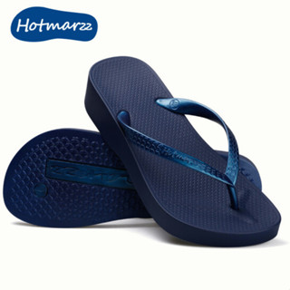 Hot marzz 、สุภาพสตรีฤดูร้อน Flip Flop, Anti Slip ง่ายแฟชั่นชายหาด Flip Flop [ของแท้]