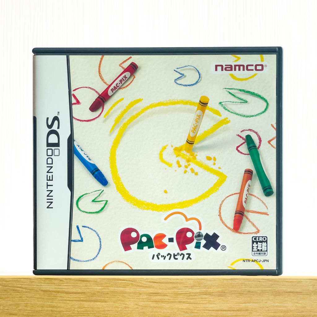 เกมแท้ Nintendo DS : Pac-Pix Pac-Man Pacman มือสอง โซนญี่ปุ่น (JP)