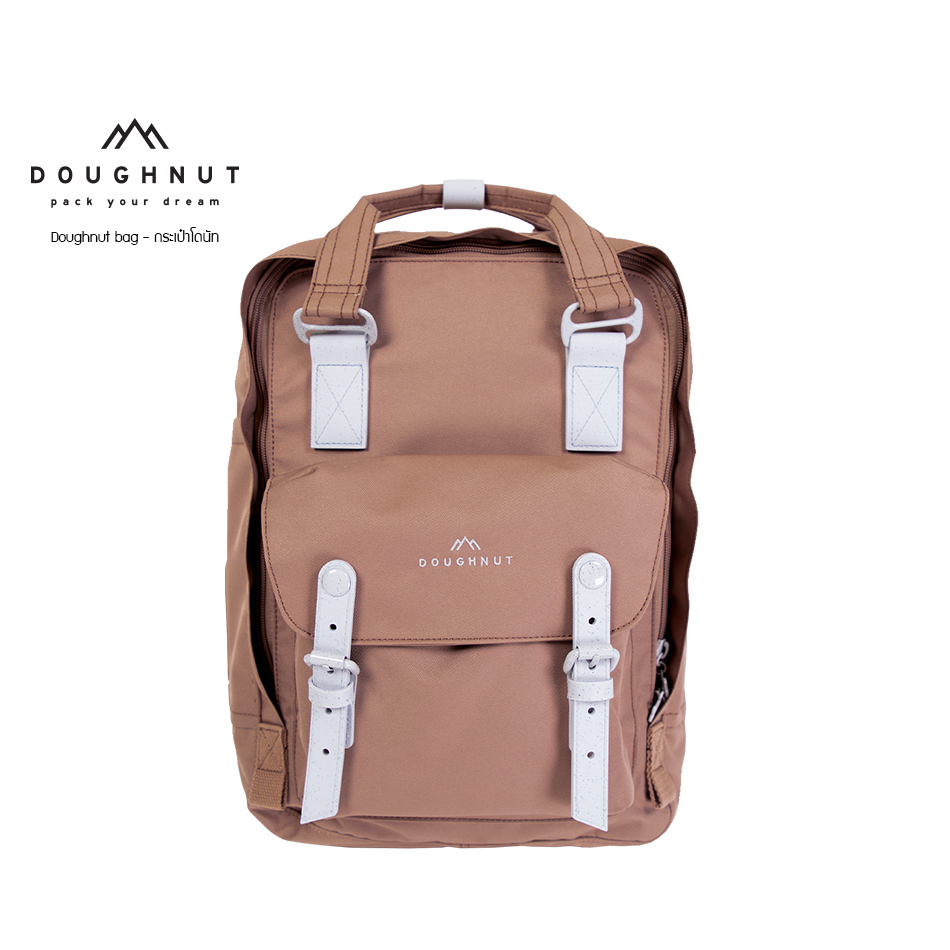 DOUGHNUT BAG  X Fo Fellow : MACAROON MONET SERIES CLASSIC : MUSHROOM กระเป๋าโดนัทเป้สะพายหลัง น้ำหนักเบา