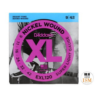 Daddario สายกีต้าร์ไฟฟ้า Electric Guitar String รุ่น EXL-120