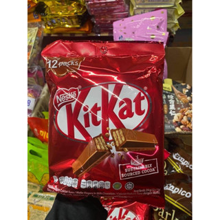 ช็อกโกแลตคิทแคท(Kitkat Chocolate) 1 ถุง บรรจุ 12 ห่อ