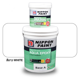 Nippon Paint Aqua Epoxy White สีอีพ็อกซี่สูตรน้ำ นิปปอน อะควออีพ็อกซี่ สีขาว