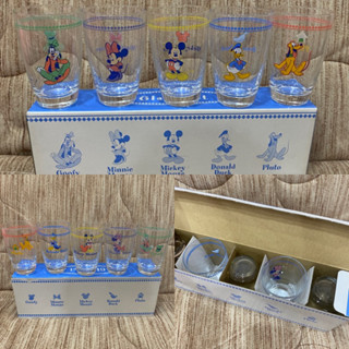 SET BOX แก้วลายการ์ตูน Disney 6 ใบ ของแท้ Japan🎌