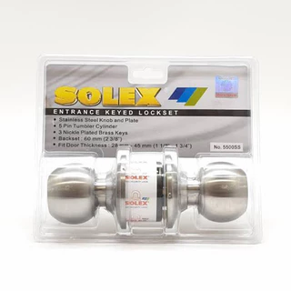 ลูกบิดSOLEX ลูกบิดประตู SOLEX ฝาจานเล็ก รุ่น 5500