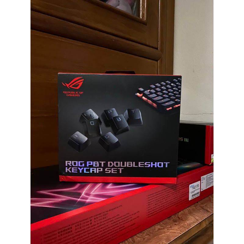 ROG PBT DOUBLE SHOT KEYCAB SET (ENG)
