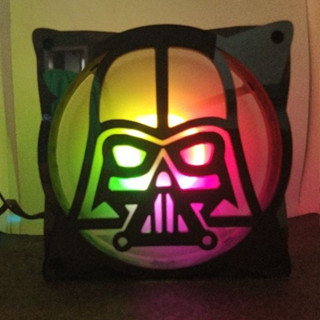 ครอบพัดลม คอมพิวเตอร์ 120 มม. ลาย STAR WARS