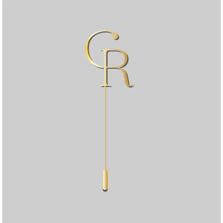 Lapel pin suit custom order เข็มพินสูท เข็มกลัดเจ้าบ่าว สั่งทำ พิน2อักษร พร้อมออกแบบฟรี