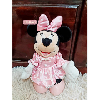 ตุ๊กตามินนี่เม้าท์ แท้ 100%  Minnie Mouse *Disney NTT*Japan