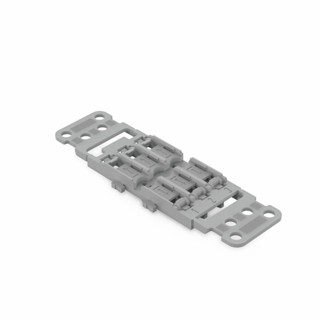 WAGO Mounting carrier; 3-way; for inline splicing with strain relief [221-2513]