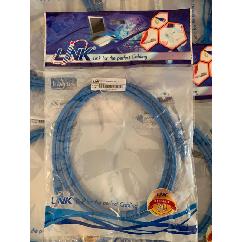 สายแลน สาย Cable link CAT6 connect ยาว 1 , 2 เมตร
