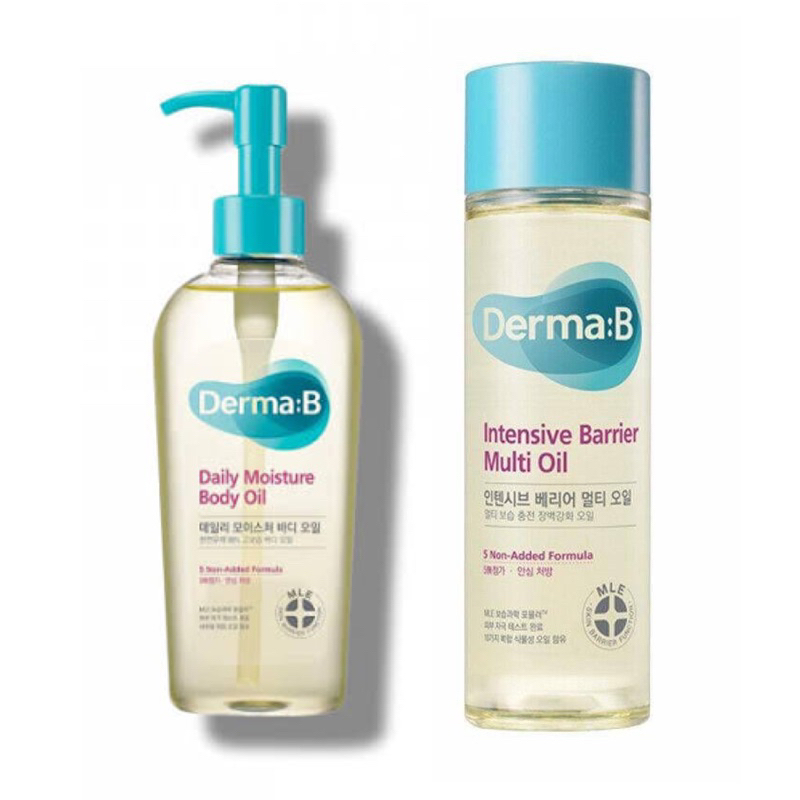 ของแท้/พร้อมส่ง ♡ Derma:B Intensive Barrier Multi Oil 135ml. / Derma:B daily moisture body oil 200ml