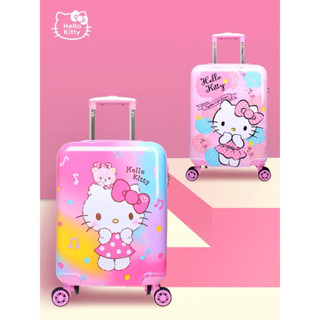 Hello kitty series luggage (4) กระเป๋าเดินทางล้อลาก18”20” 4ล้อหมุนได้