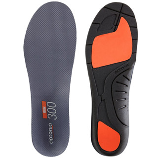 Running Insole พื้นรองเท้า แผ่นเสริมรองเท้า Insole for running สีเทา Run 300 Soles Grey