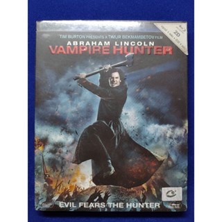 Blu-ray **แท้** : Abraham Lincoln: Vampire Hunter/ ประธานาธิบดีลินคอล์น นักล่าแวมไพร์ (BD+DVD)// มีเสียงมีซับไทย