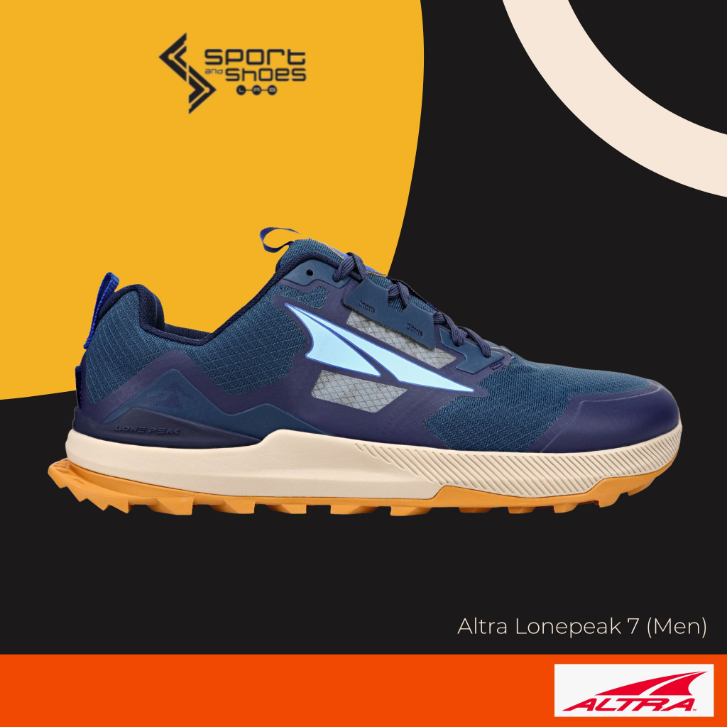 [ซื้อแล้วไม่รับเปลี่ยนคืนทุกกรณี] Altra Lonepeak7 (หน้าเท้ากว้าง) สำหรับผู้ชาย