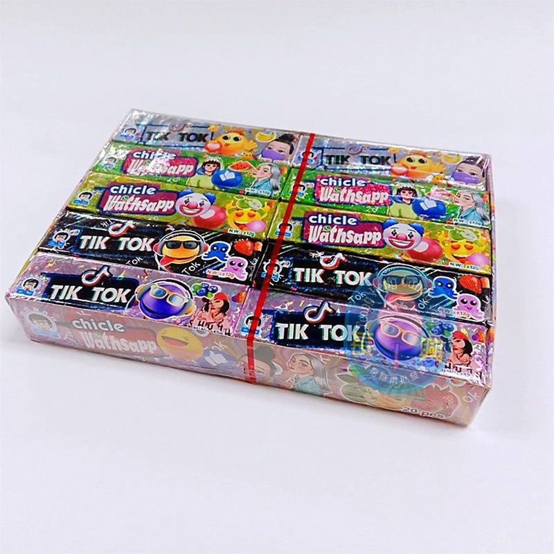 หมากฝรั่ง Tik tok นำเข้าจากมาเลเซีย