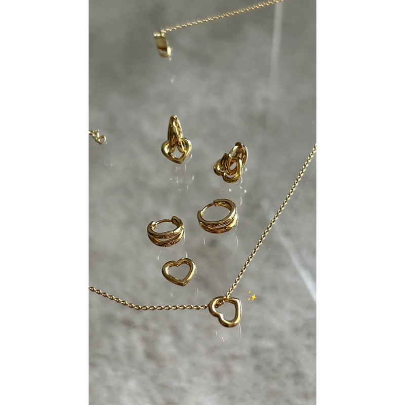 grumpy, twin hoop size 6 mm. (ราคาต่อคู่/price per pairs)
