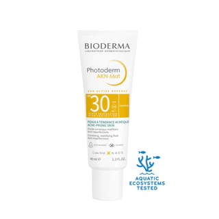 Bioderma Photoderm AKN Mat SPF30 PA+++ 40ml ครีมกันแดดคุมมัน สำหรับผิวมัน