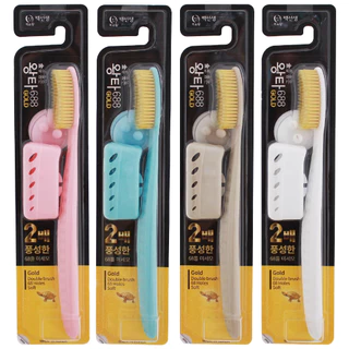 แปรงสีฟันจองกุก แปรงขนนุ่มจากเกาหลี Wangta Toothbrush Softer Toothbrush Bristles Gold ขนสีทอง 1ด้าม
