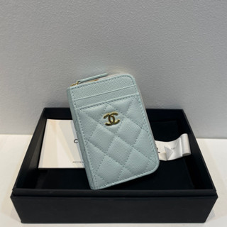 กระเป๋าสตางค์ CHANEL ZIPPY  MINI WALLET  CAVEAR  งานออริ