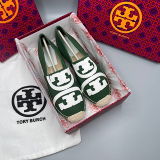 Tory Burch รองเท้า ลายโลโก้ มีให้เลือก 6 สี (ทีกสอบถามไซส์ก่อนกดสั่ง)