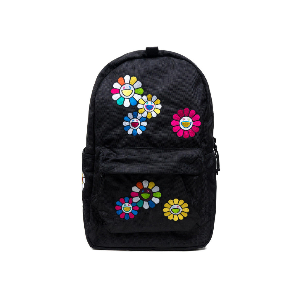 New Era x Takashi Murakami Flower Light Backpack Black