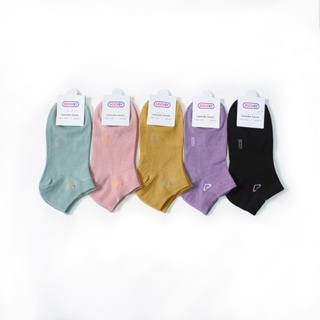 Socksy ถุงเท้า รุ่น ZA-0165 คละสี (แพ็คสุดคุ้ม 10 คู่)