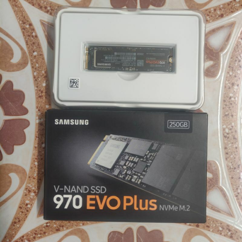 Samsung Nvme 970 Evo Plus 250GB (มือสองใช้งานปกติ)
