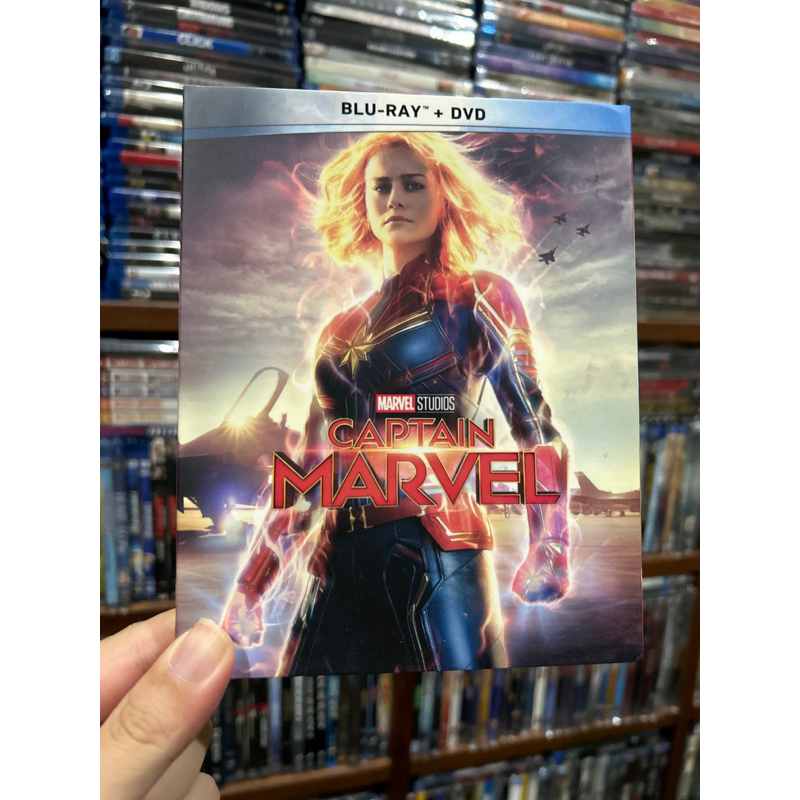 Captain Marvel : Blu-ray แผ่นแท้ กล่องสวม