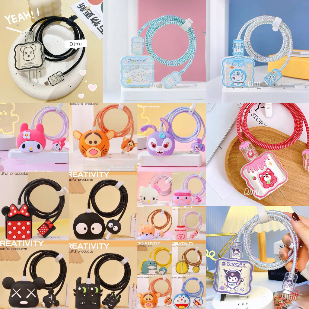 สินค้สพร้อมส่งที่ไทยคะ ชุดพันสายชาร์จพร้อมเคสหัวชาร์จของ รุ่นใหม่คะที่18W 20Wของแท้หรือ1:1เท่านั้นคะ 35W