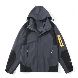 B-552#แจ็คเก็ตล่าสุด，กันฝนกันลมกันแดดหมวกถอดได้ BIG SIZE