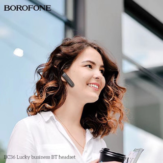 BOROFONE BC36 Lucky Business หูฟังไร้สาย Bluetooth หูฟัง หูฟังบลูทูธ ข้างเดียว HIFI AUDIO