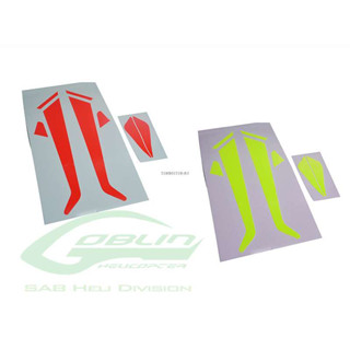 H0565-S - Landing Gear and Fin Sticker - Goblin 380