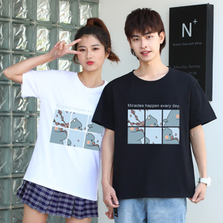 BK-506-SHORT เสื้อยืดแฟชั่่น เสื้อยืดผ้านิ่มเด้ง ใส่สบาย เสื้อยืดสีขาว แฟชั่นขายดีหน้าร้อน