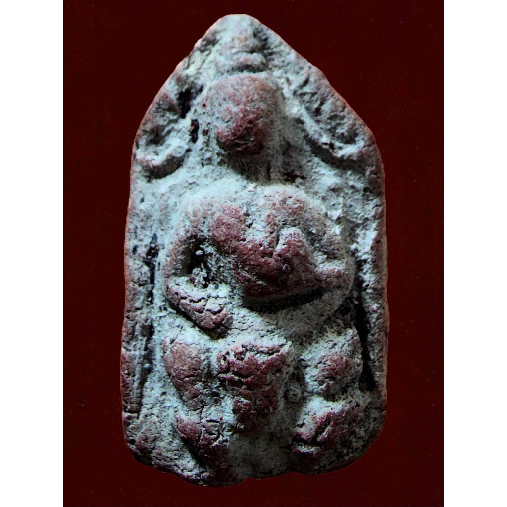 #ขุนแผนขี่โหงพรายพิมพ์โบราณ เนื้อผงอมน้ำมัน หลวงพ่อกวย หายากค่ะ!.. #坤沛 骑鬼 油粉 ,郭神父 科西塔蘭寺 猜納府 #Khun ph