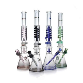 บ้องแก้ว PHOENIX STAR Freezable Coil Bong Showerhead Perc 18.5 Inches