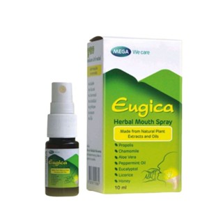 Eugica Mouth Spray ยูจิก้า เฮอร์บอล เม้าท์ สเปรย์ 10 ml ชุ่มคอ