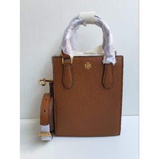 แท้!! Tory burch blake mini shopper สีน้ำตาล ใหม่