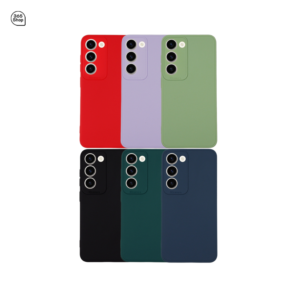 เคส สำหรับ Samsung Galaxy S23 เคสซิลิโคนนิ่ม กันกล้อง สีพาสเทล TPU หนา