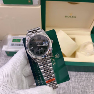 นาฬิกา ROLEX OYSTER PERPETUAL DATEJUST SWISS โรงงาน EW ใส่สลับแท้